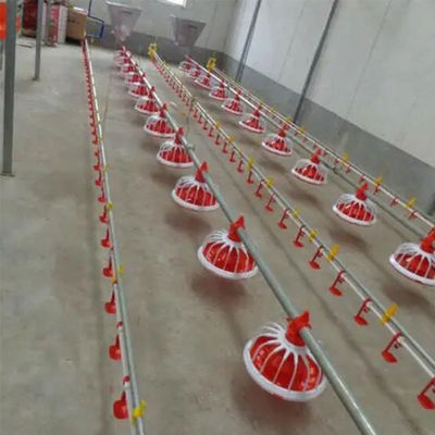 380v 養鶏場設備 3 パン/3m 自動パン給餌システム
