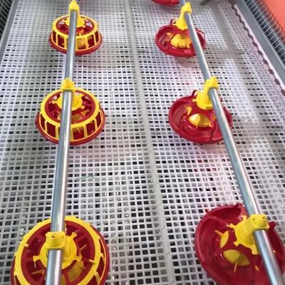 750w 養鶏場設備ブロイラー給餌設備 4 パン/3m 3 パン/3m