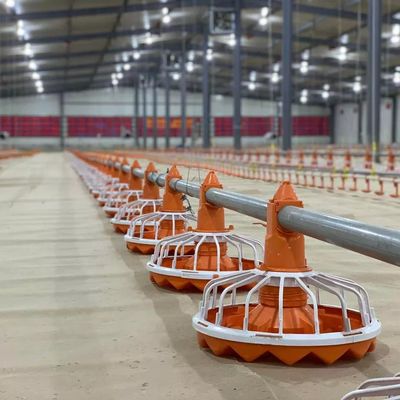 Dia 45mm養鶏場装置の供給管はブロイラー プロダクトのための鋼鉄に電流を通しました