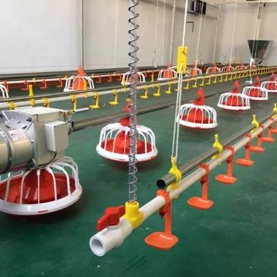 14 グリッド 16 グリッド ブロイラー給餌システム プラスチックおよび亜鉛メッキ鋼